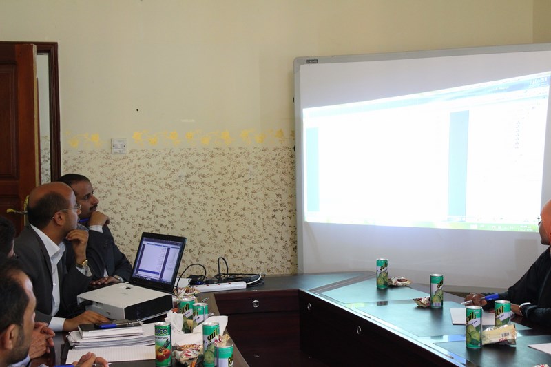دورة تدريبية على النظام الأكاديمي والمالي بالجامعة