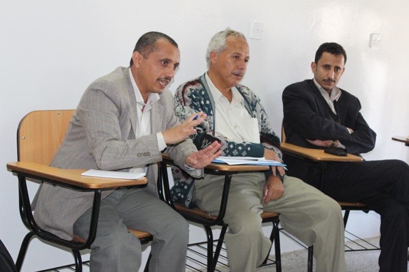 رئيس مجلس الأمناء ورئيس جامعة الناصر يزوران كلية الهندسة