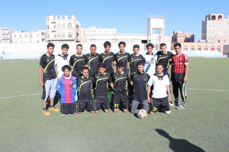 فريق صيدلة مستوى ثاني يتوج بطلاً لدوري جامعة الناصر للعام 2014-2015م