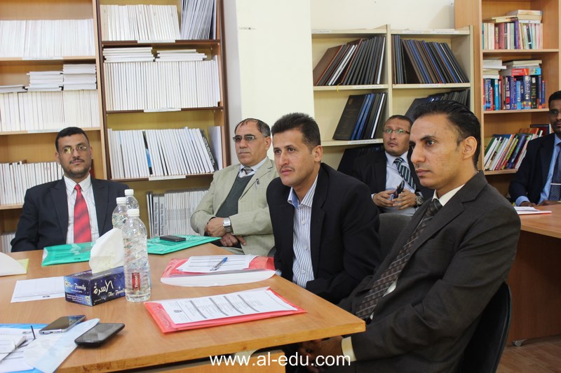 وحدة الجودة بجامعة الناصر تنظم ورشة عمل بعنوان "التخطيط الإستراتيجي للكليات ومواصفات البرامج الاكاديمية"