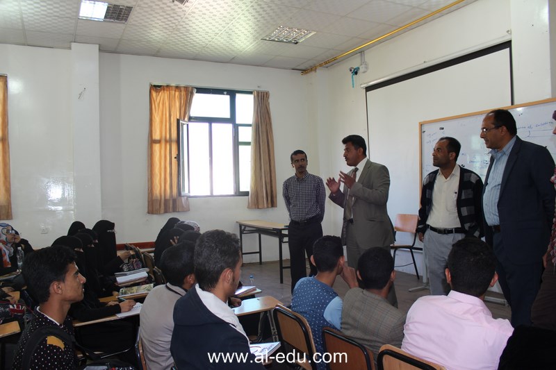 رئيس جامعة الناصر يتابع اعمال الفصل الدراسي الثاني للعام ٢٠١٦/٢٠١٧م