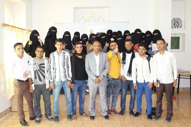 قسم اللغة الإنجليزية بجامعة الناصر يقيم حفلا لاستقبال الطلاب الجدد