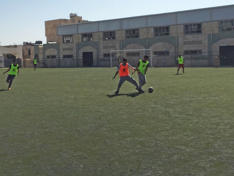 فريقي المحاسبة والصيدلة يلتقيان في نهائي دوري كرة القدم بجامعة الناصر