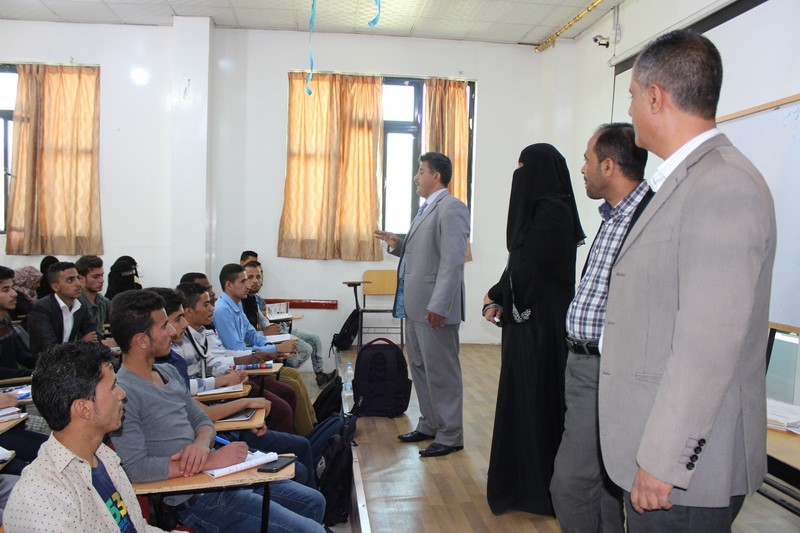 رئيس جامعة الناصر يتابع أعمال الفصل الدراسي الاول بكلية العلوم الطبية