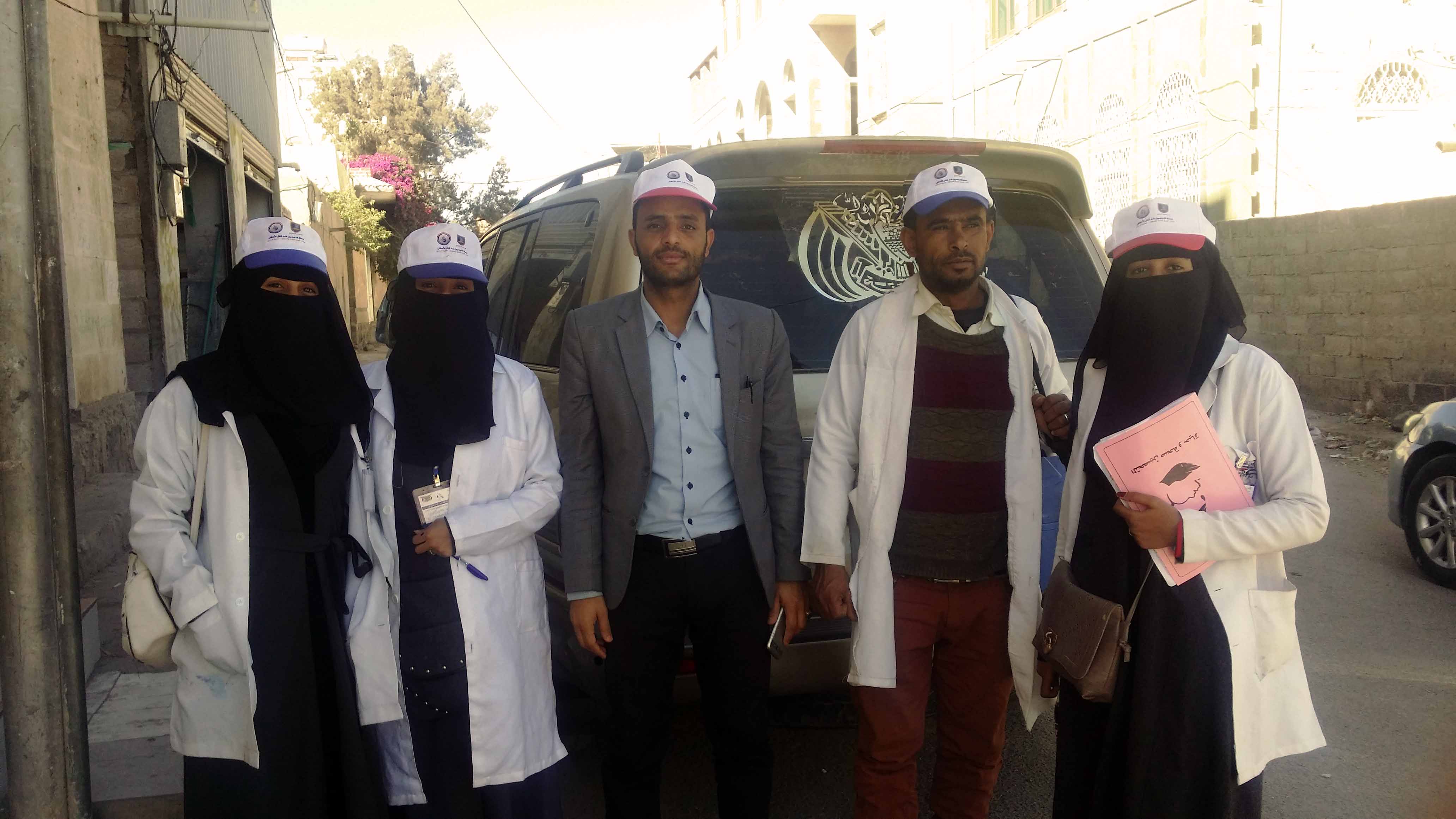 جامعة الناصر تشارك في دعم الحملة الوطنية للتحصين ضد شلل الأطفال