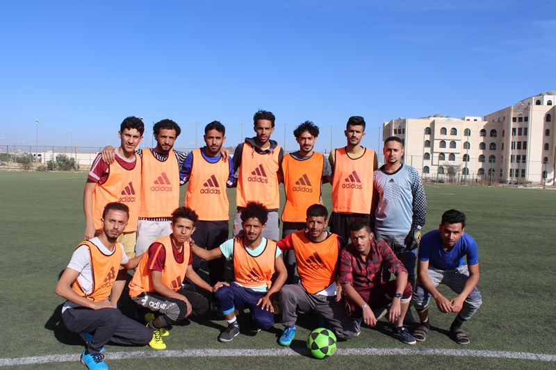 الدوري الداخلي لكرة القدم بجامعة الناصر يواصل منافساته الحماسية لعام 2019-2020