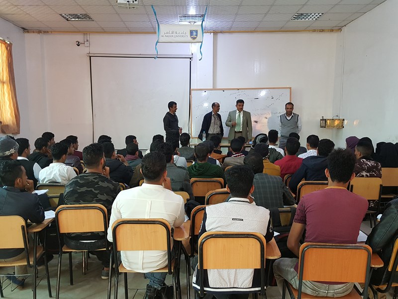 رئيس جامعة الناصر يتابع سير أعمال الفصل الثاني بكلية العلوم الطبية
