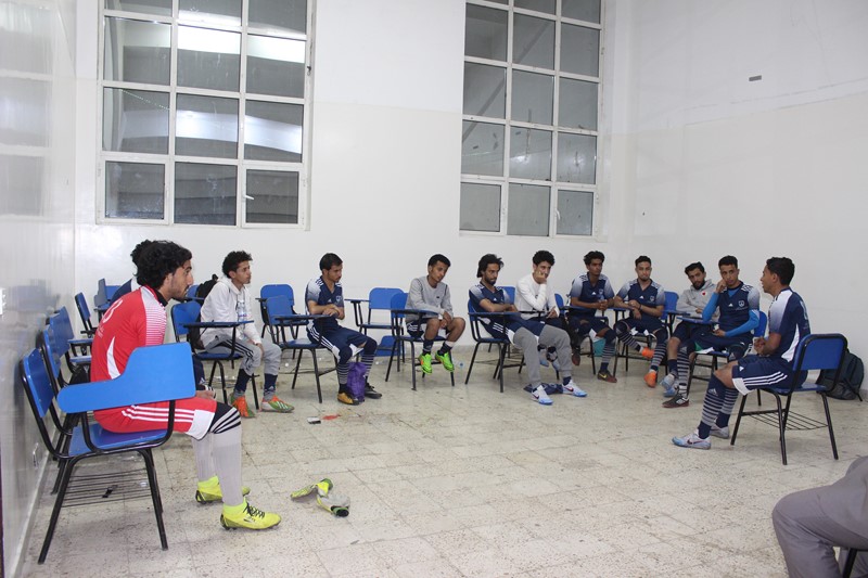 منتخب جامعة الناصر يتقاسم النقاط مع العلوم الحديثة بتعادل مثير في الملتقى الشتوي