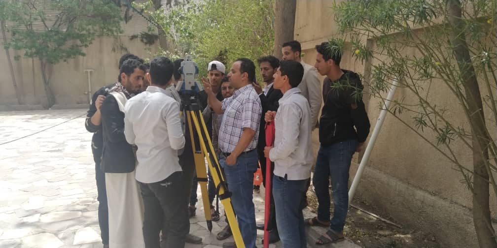 جهاز المحطة الشاملة "Total Station" إضافة نوعية لكلية الهندسة وعلوم الحاسوب بجامعة الناصر