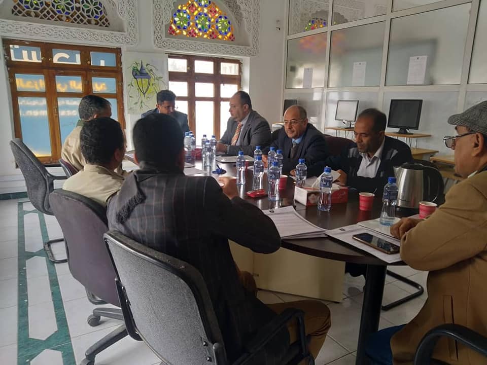 مجلس جامعة الناصر يعقد اجتماعه الأول للعام الجديد بكلية الهندسة