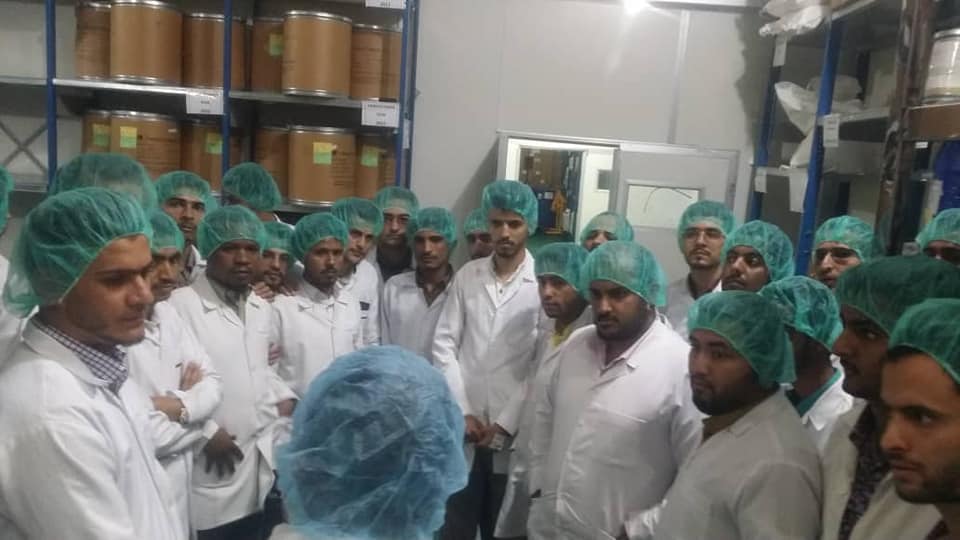 قسم الصيدلة بجامعة الناصر ينفذ زيارة ميدانية الى مصنع بيوفارم للصناعات الدوائية Biopharm