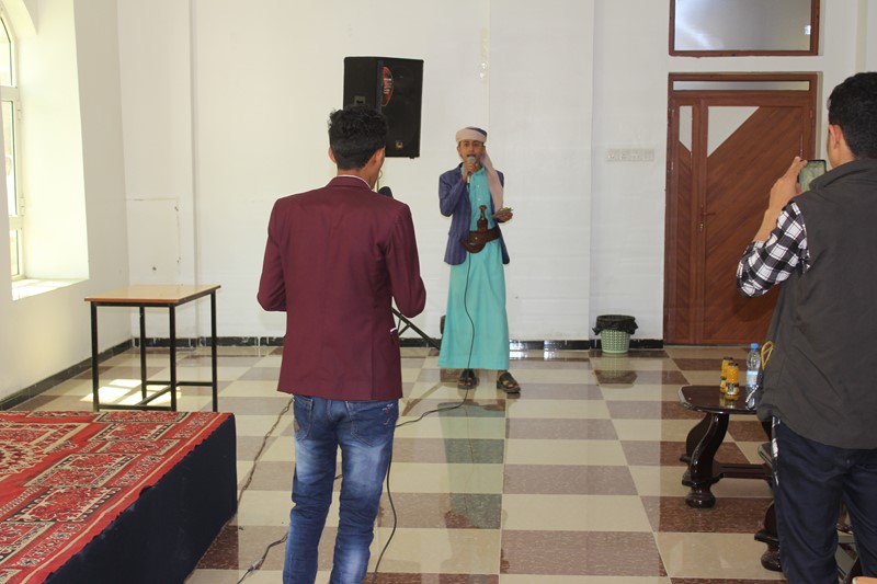 اللقاء الأدبي لطلاب الجامعة الموهوبين - فعالية تقيمها كلية العلوم الإنسانية بجامعة الناصر 