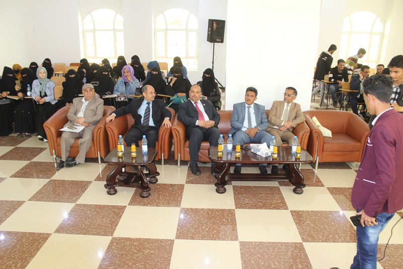 اللقاء الأدبي لطلاب الجامعة الموهوبين - فعالية تقيمها كلية العلوم الإنسانية بجامعة الناصر 