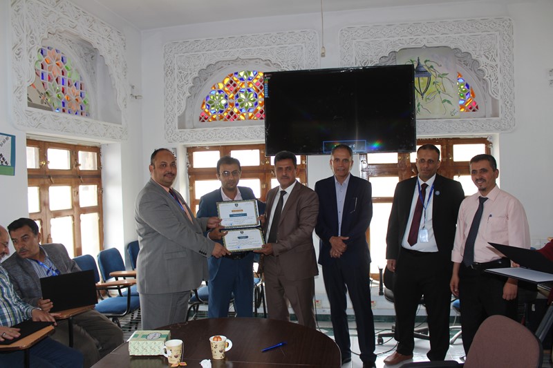 جامعة الناصر تقيم ورشة توصيف المقررات الدراسية وفقاً للمنهجية الحديثة وقالب مجلس الاعتماد الأكاديمي وضمان الجودة