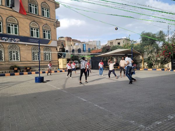 اختتام بطولة كرة الطائرة بجامعة الناصر