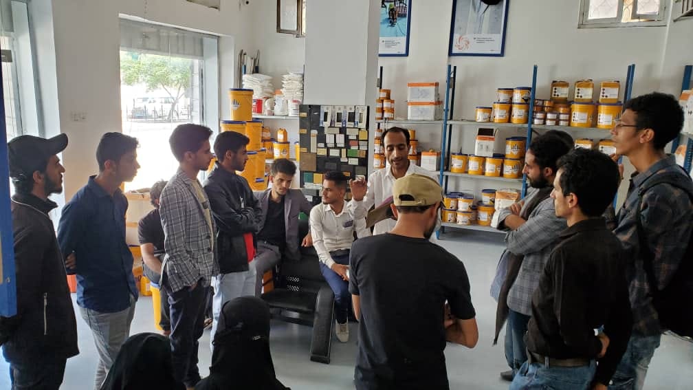 ضمن أنشطة وإهتمام جامعة الناصر لتأهيل الطلاب في جميع التخصصات