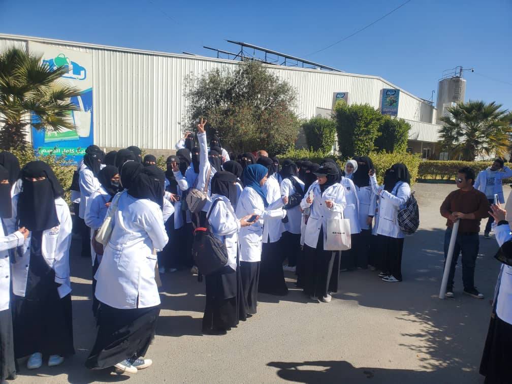 التغذية العلاجية وصحة المجتمع زيارة علمية لطلبة جامعة الناصر إلى جودة فوود