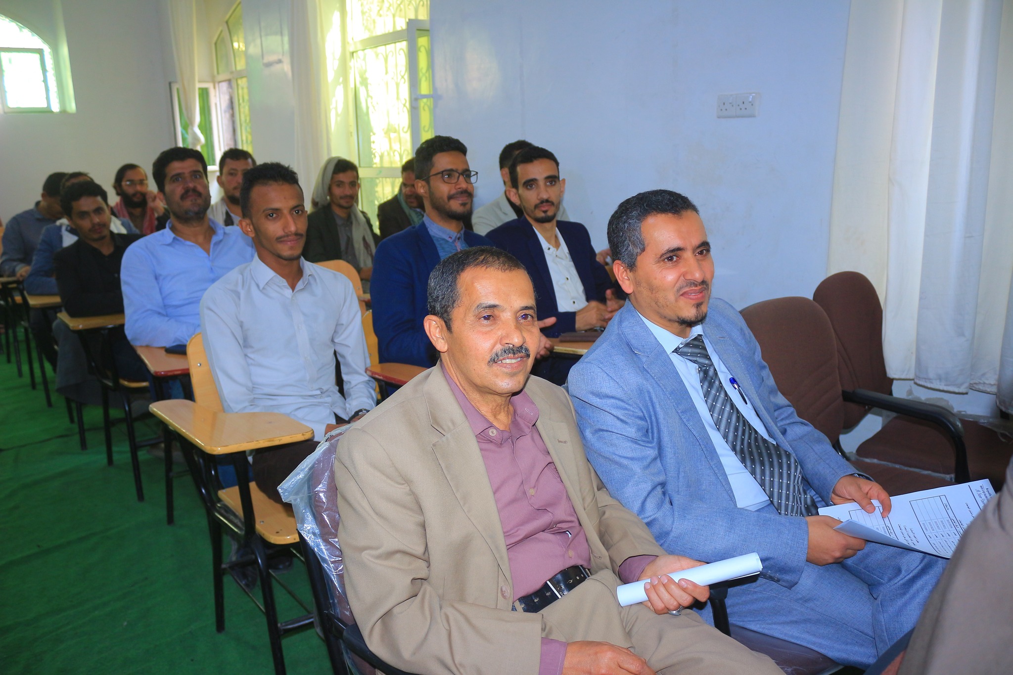 جامعة الناصر تُكرم طلابها الحائزين على المراكز الأولى في المسابقة العلمية