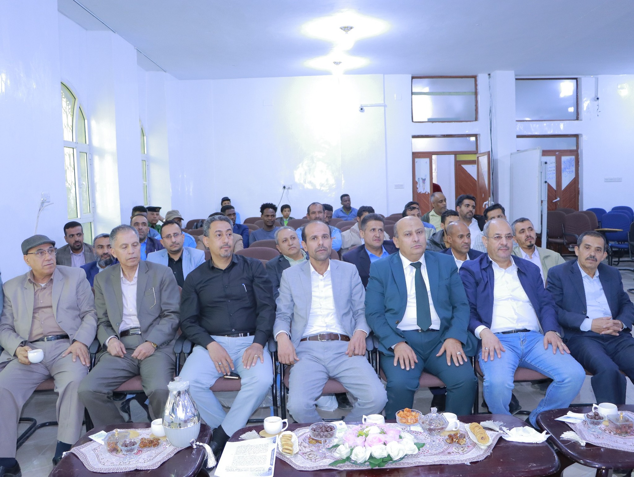 لقاء برنامج التهيئة الرمضانية لكوادر جامعة الناصر بحضور رئيس الجامعة