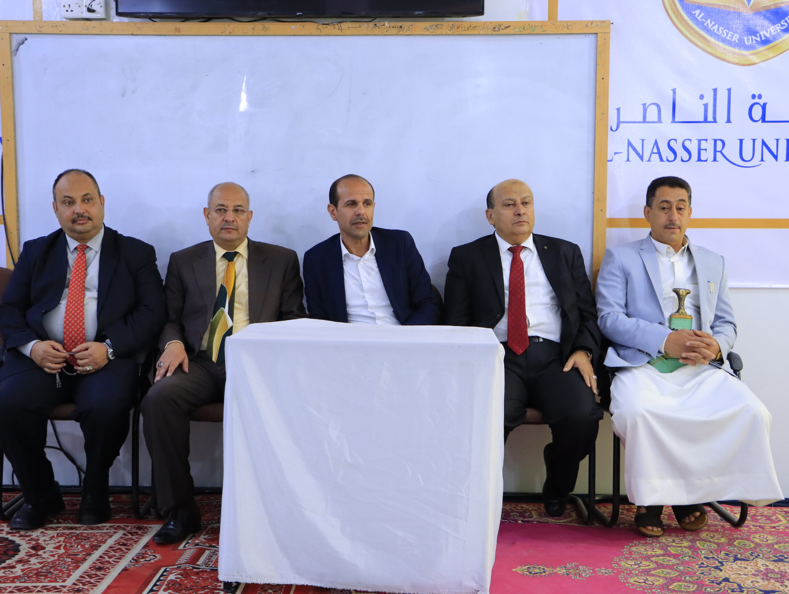 لقاء موسع برئاسة الجامعة بمناسبة عيد الفطر