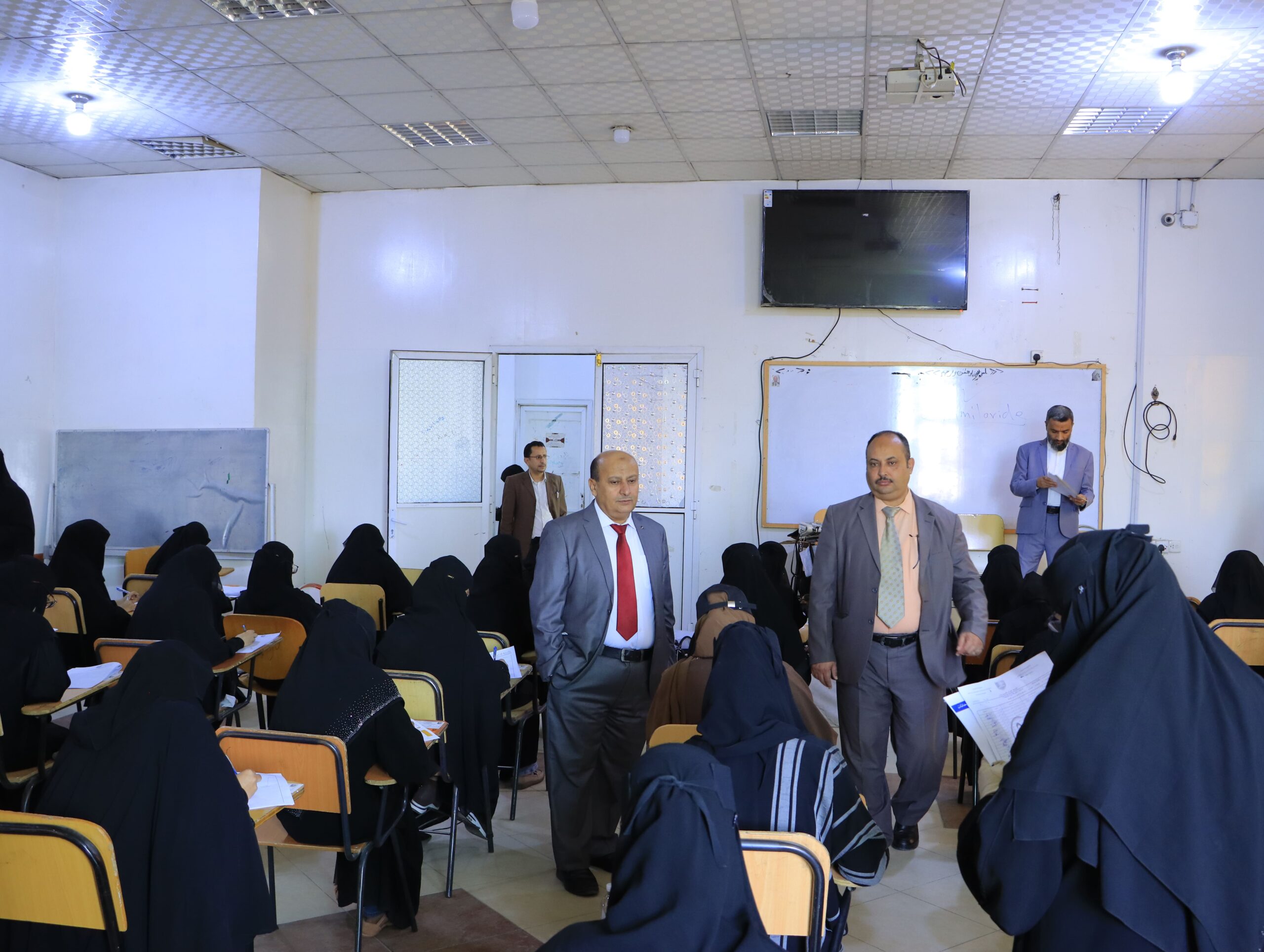 جامعة الناصر تدشن امتحانات الفصل الثاني