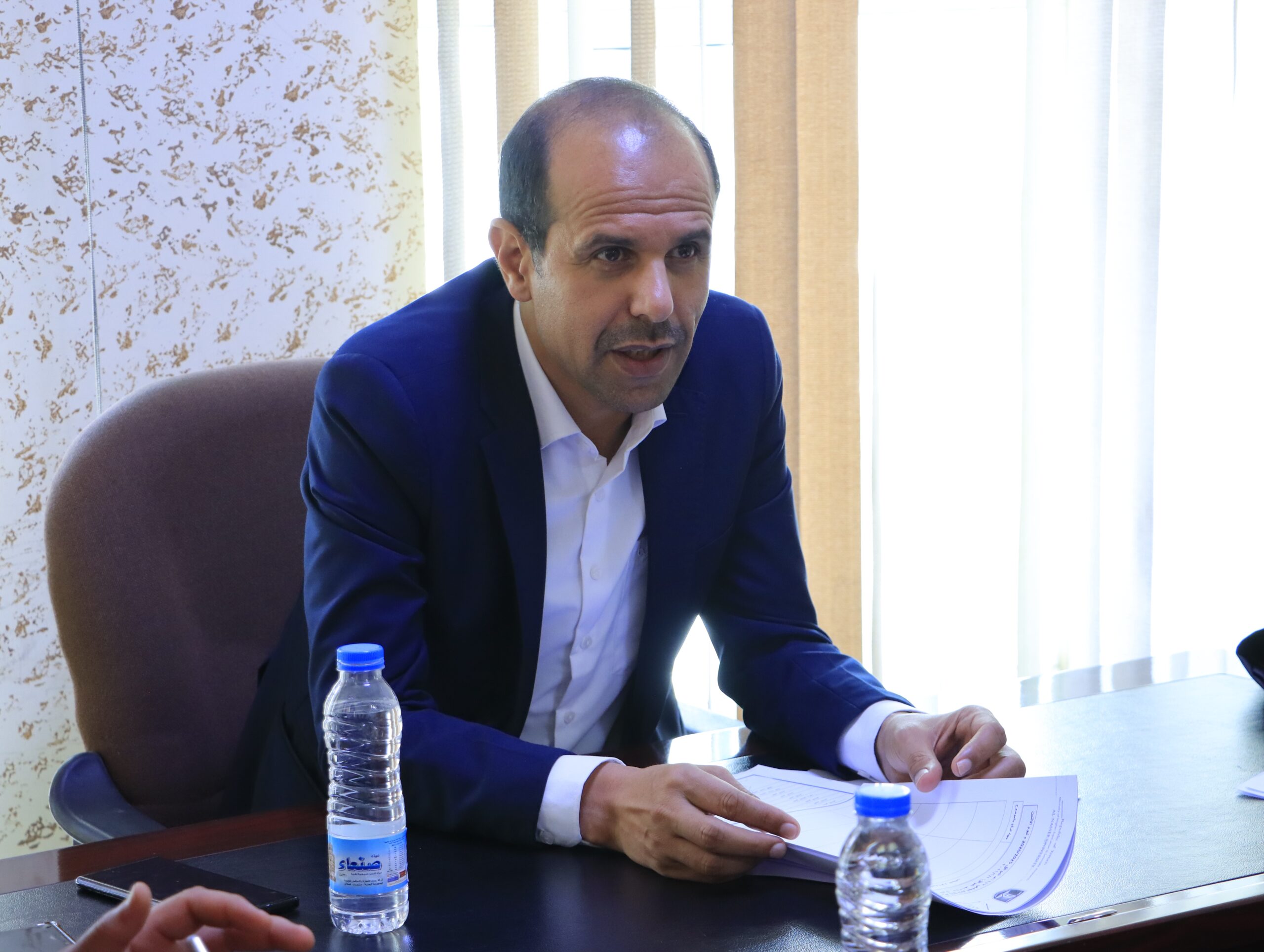 اجتماع مجلس جامعة الناصر لإقرار خطة القبول والمنح الدراسية 2026.