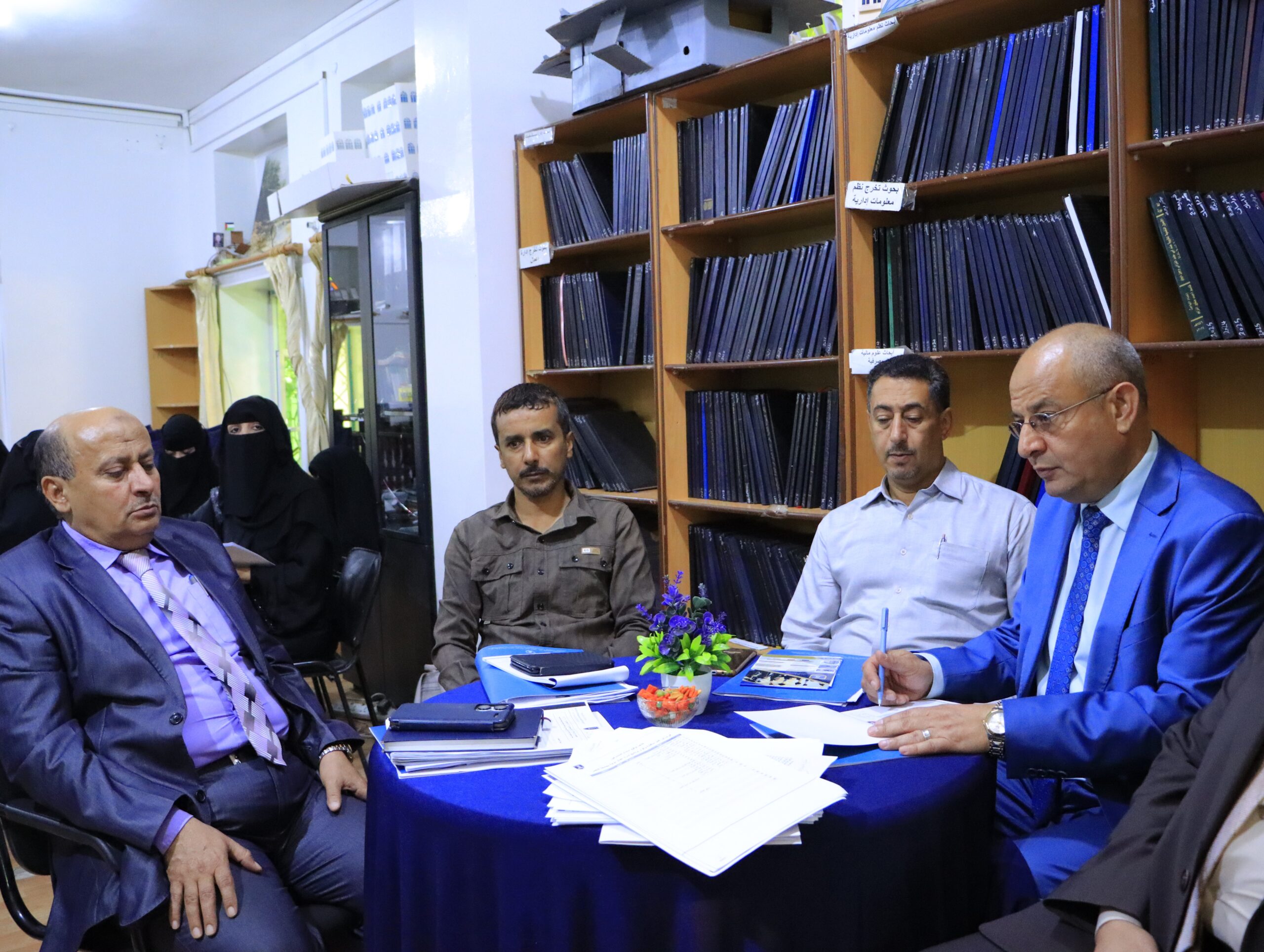 ورشة برنامج إدارة الأعمال الدولية في جامعة الناصر