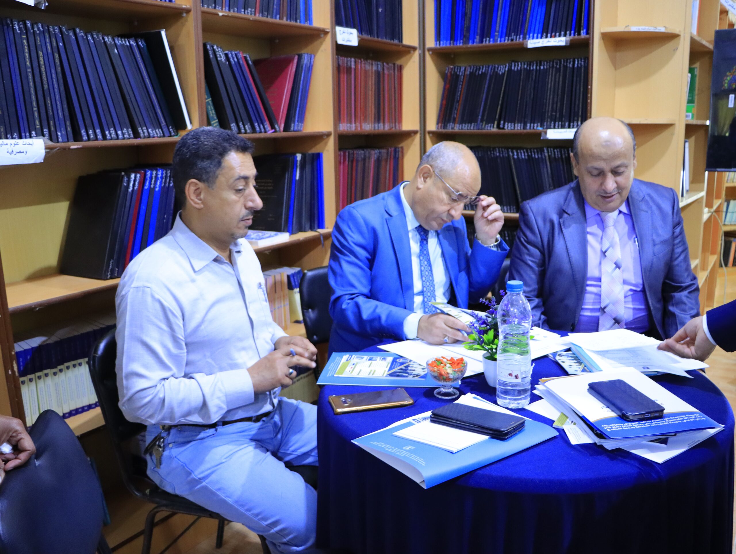 ورشة برنامج إدارة الأعمال الدولية في جامعة الناصر