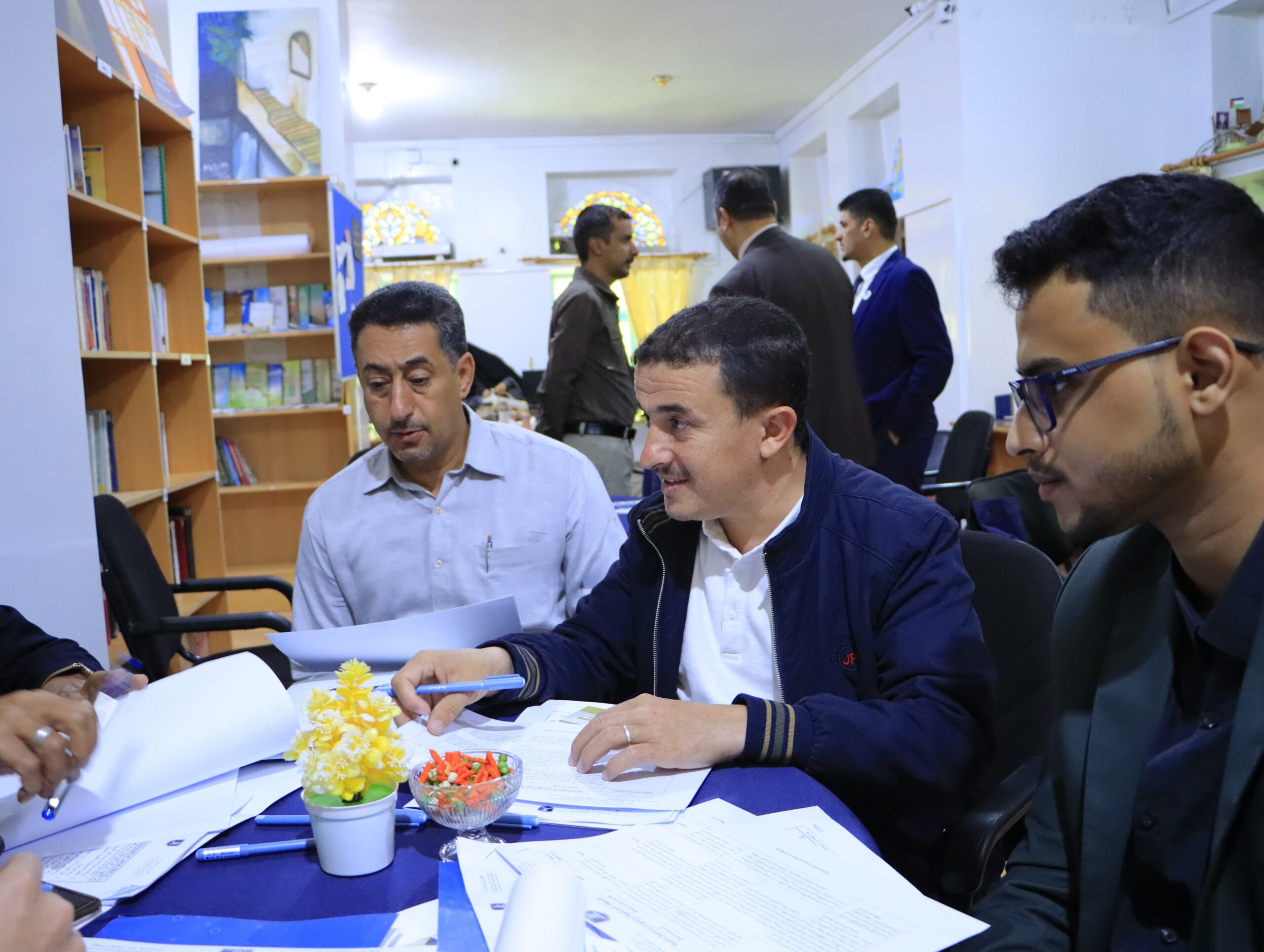 ورشة برنامج إدارة الأعمال الدولية في جامعة الناصر