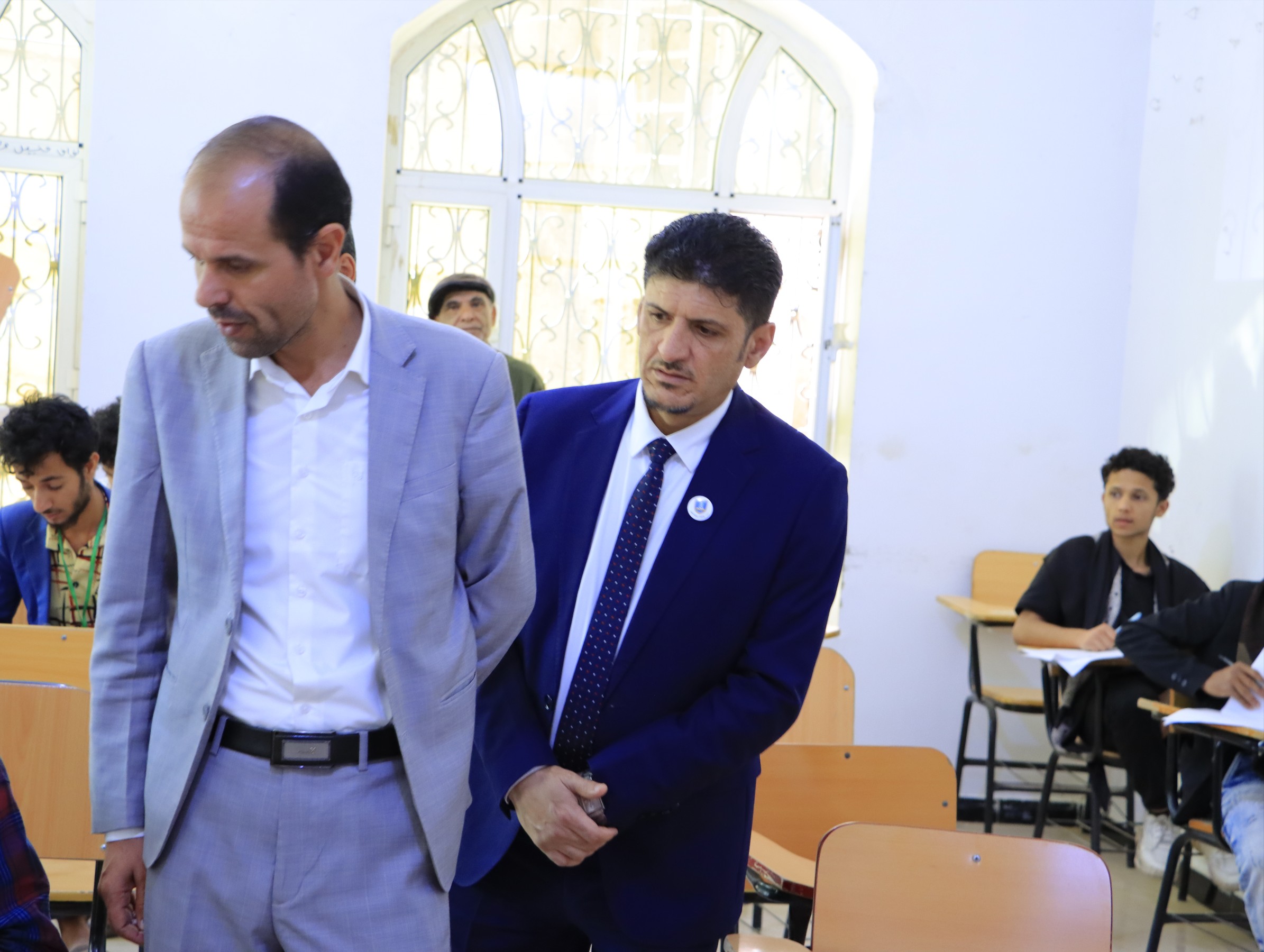 امتحانات الفصل الدراسي الثاني - طلبة المستوى الأول جامعة الناصر للعام الجامعي 2025 - 2026