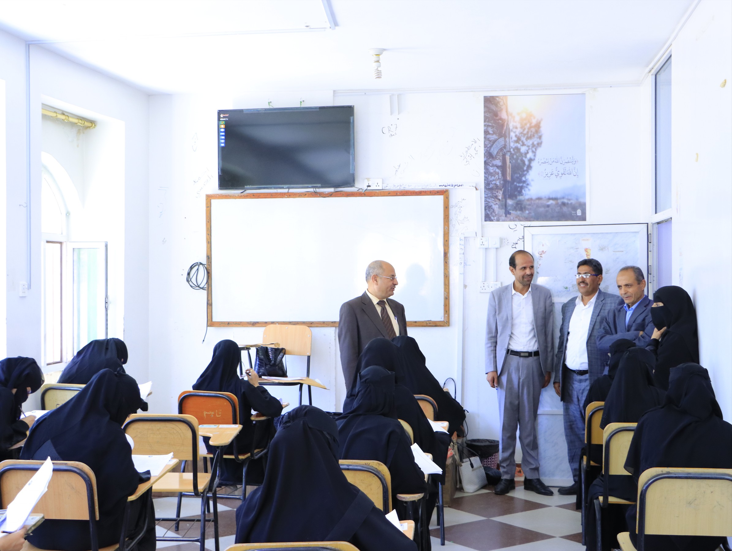 امتحانات الفصل الدراسي الثاني - طلبة المستوى الأول جامعة الناصر للعام الجامعي 2025 - 2026