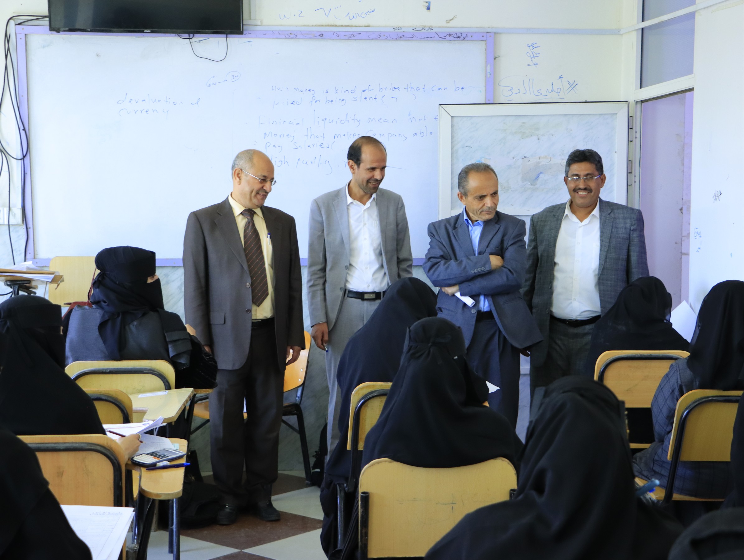 امتحانات الفصل الدراسي الثاني - طلبة المستوى الأول جامعة الناصر للعام الجامعي 2025 - 2026