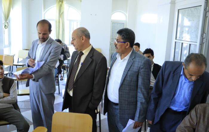 امتحانات الفصل الدراسي الثاني - طلبة المستوى الأول جامعة الناصر للعام الجامعي 2025 - 2026