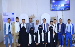 مناقشة مشاريع التخرج قسم التمريض وقسم التغذية العلاجية جامعة الناصر