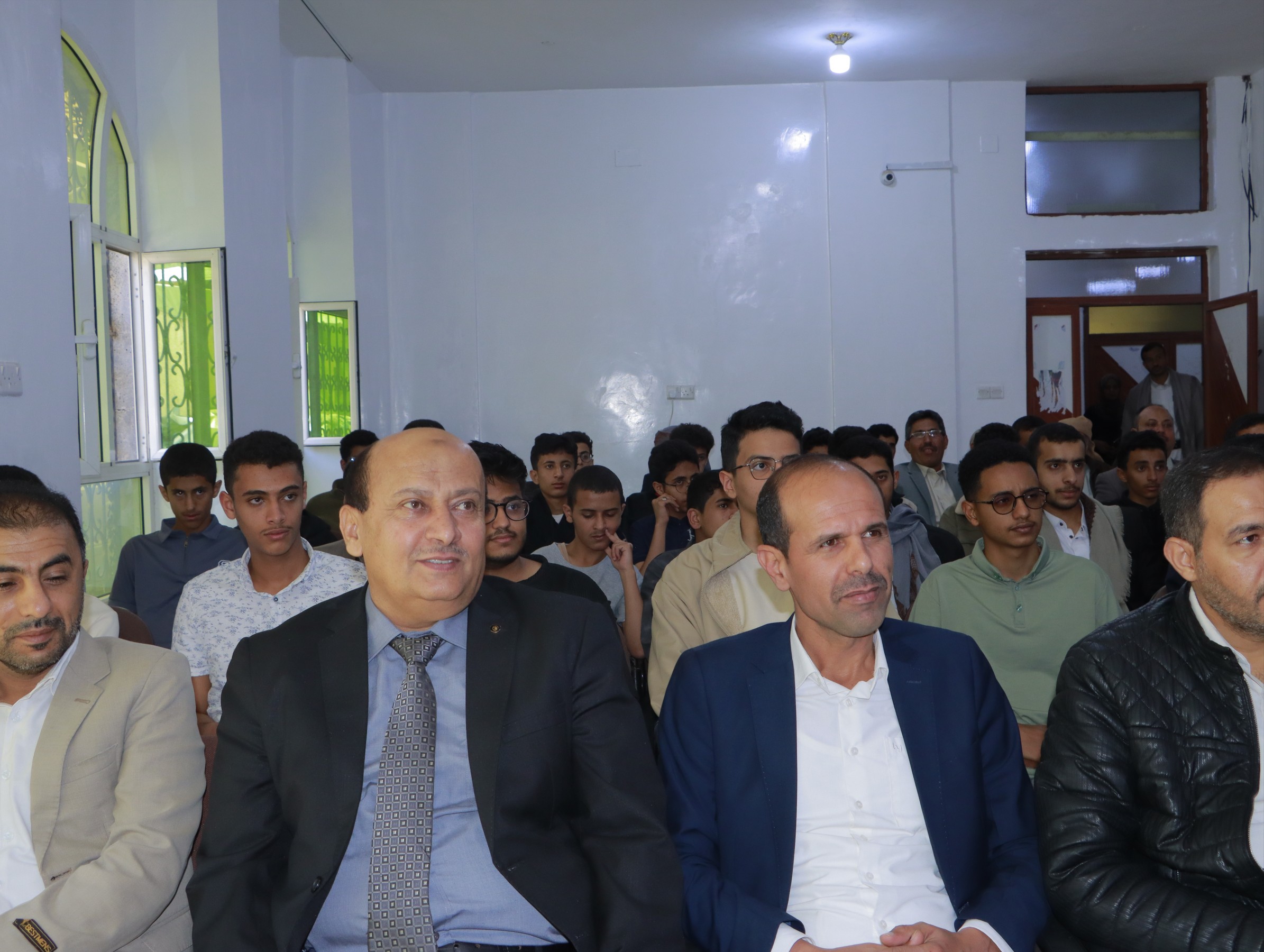 حفل تدشين برنامج أولمبياد العلوم والتكنولوجيا 1447هـ بجامعة الناصر بحضور رئيس الجامعة وممثلي الهيئة العامة للعلوم والبحوث والتكنولوجيا والابتكار