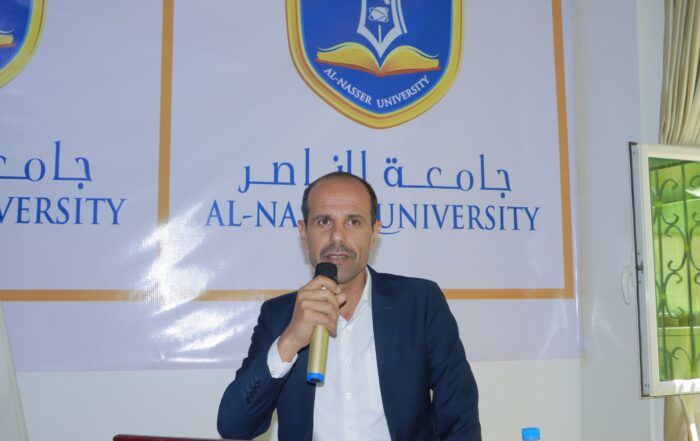 حفل تدشين برنامج أولمبياد العلوم والتكنولوجيا 1447هـ بجامعة الناصر بحضور رئيس الجامعة وممثلي الهيئة العامة للعلوم والبحوث والتكنولوجيا والابتكار