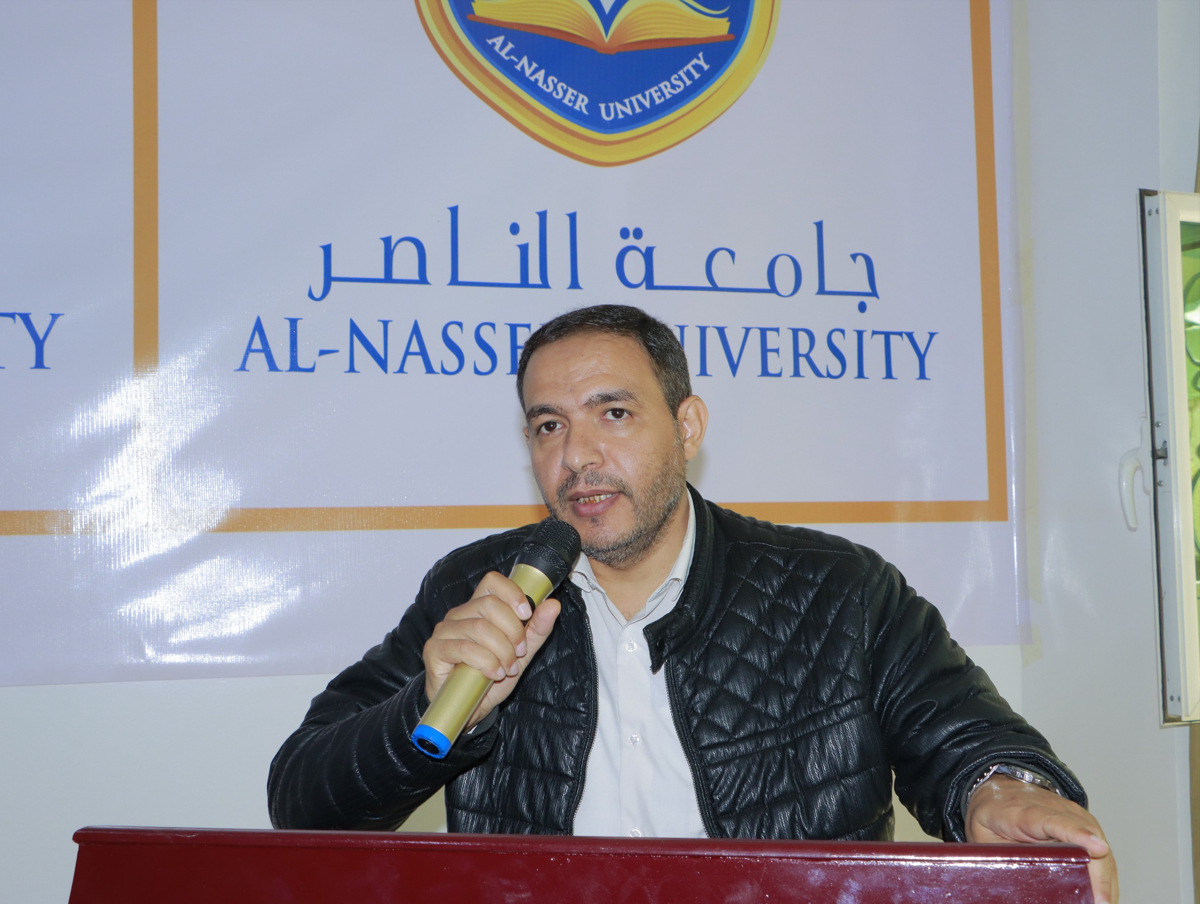 حفل تدشين برنامج أولمبياد العلوم والتكنولوجيا 1447هـ بجامعة الناصر بحضور رئيس الجامعة وممثلي الهيئة العامة للعلوم والبحوث والتكنولوجيا والابتكار