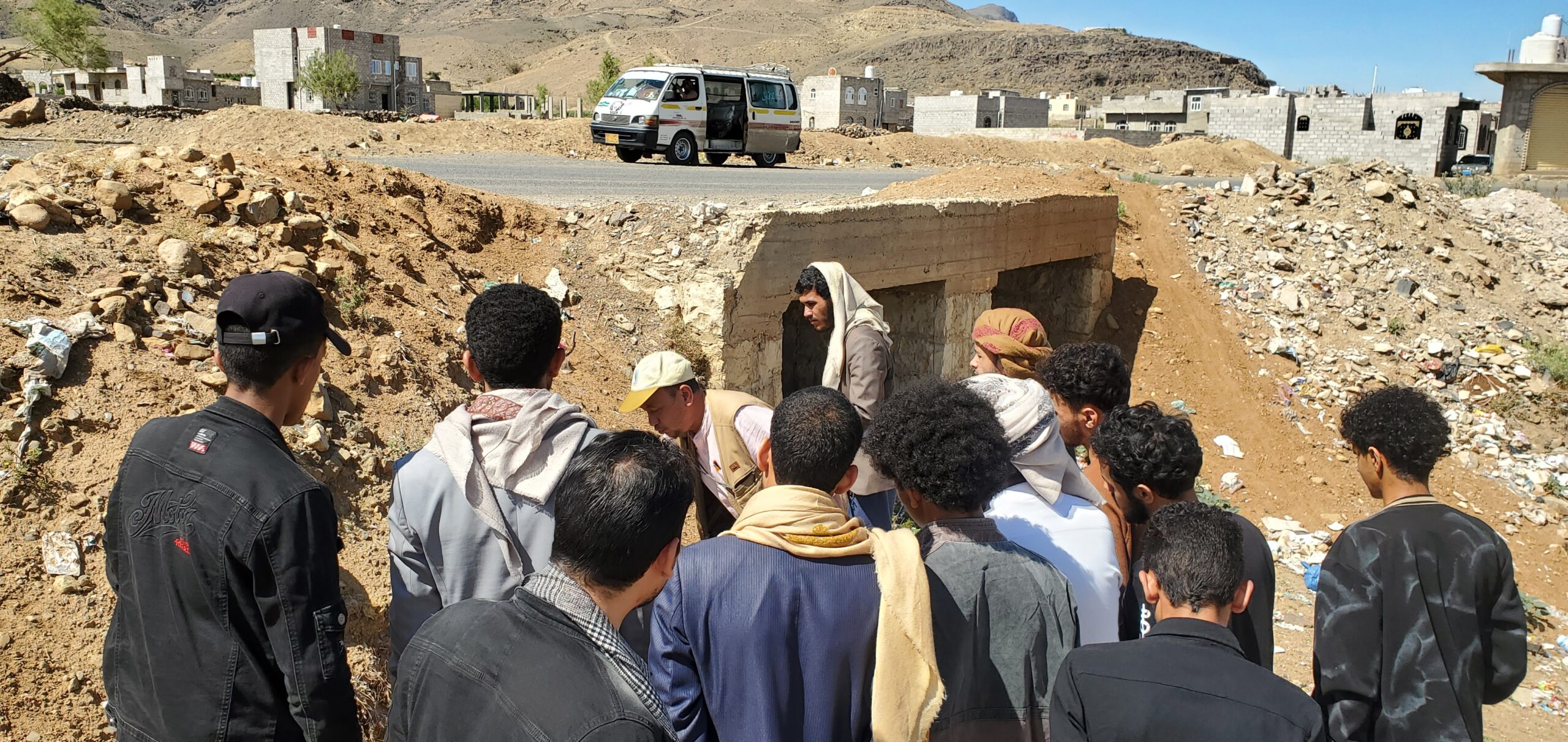 طلاب الهندسة المدنية بجامعة الناصر 9