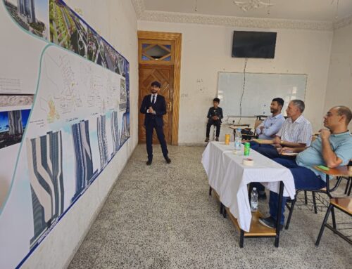 مناقشات مشاريع تخرج قسم الهندسة المعمارية بكلية الهندسة وعلوم الحاسوب