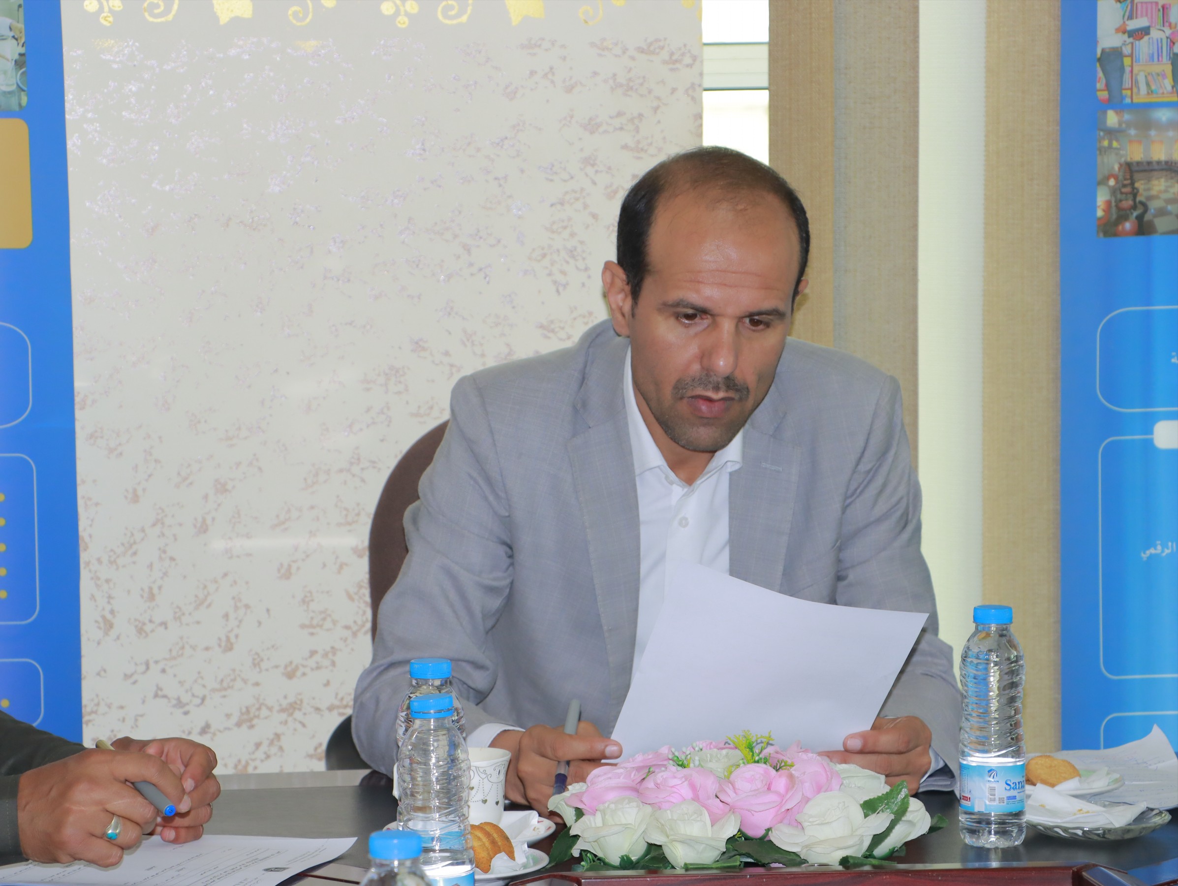 انعقاد الأجتماع الدوري لمجلس جامعة الناصر