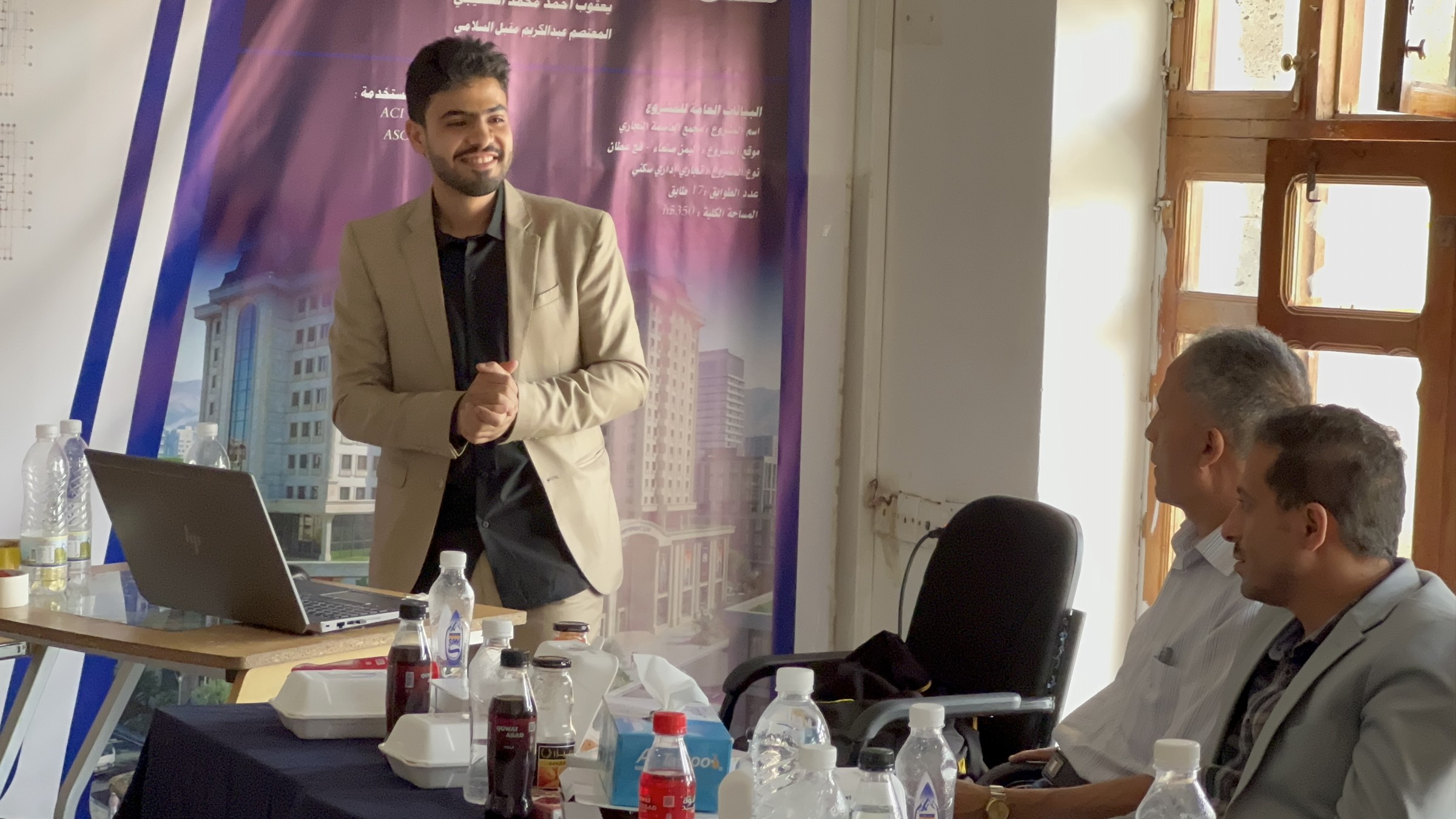 مشاريع تخرج طلاب الهندسة المدنية 3بجامعة الناصر 2026 م