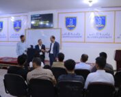 رئيس جامعة الناصر يطّلع على سير دورة التصوير السني لطلاب طب الأسنان