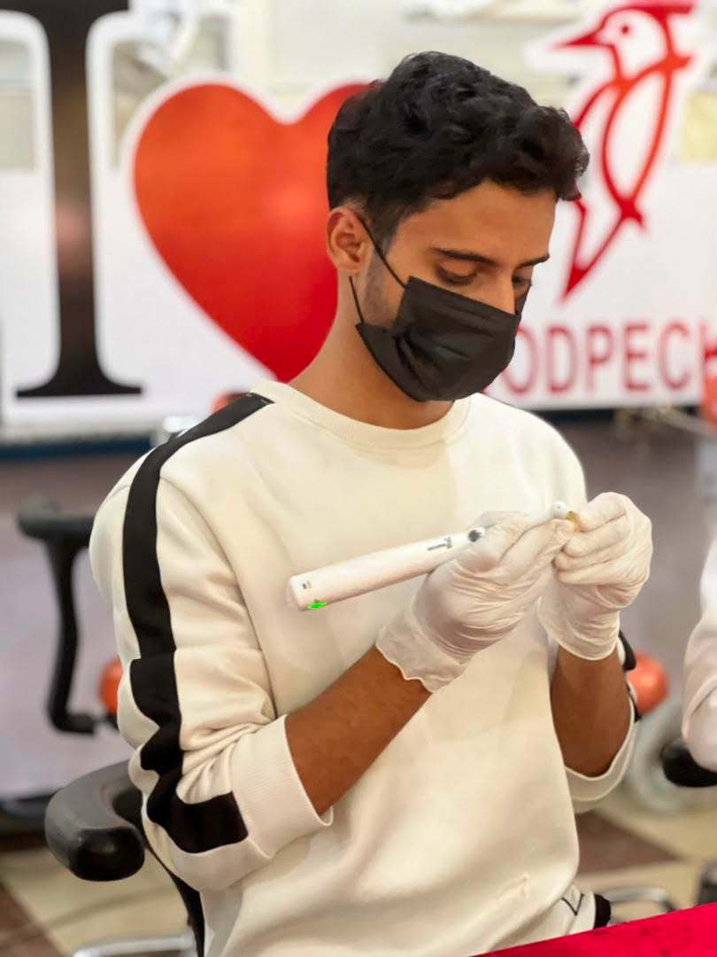 الجانب العملي من دورة Modern Rotary Endodontics في كلية طب الأسنان بجامعة الناصر 2