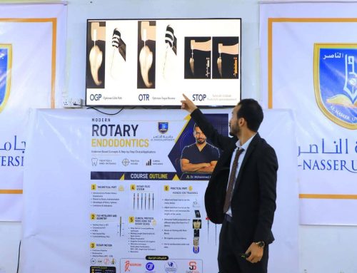 دورة Modern Rotary Endodontics لطلاب كلية طب الأسنان بجامعة الناصر