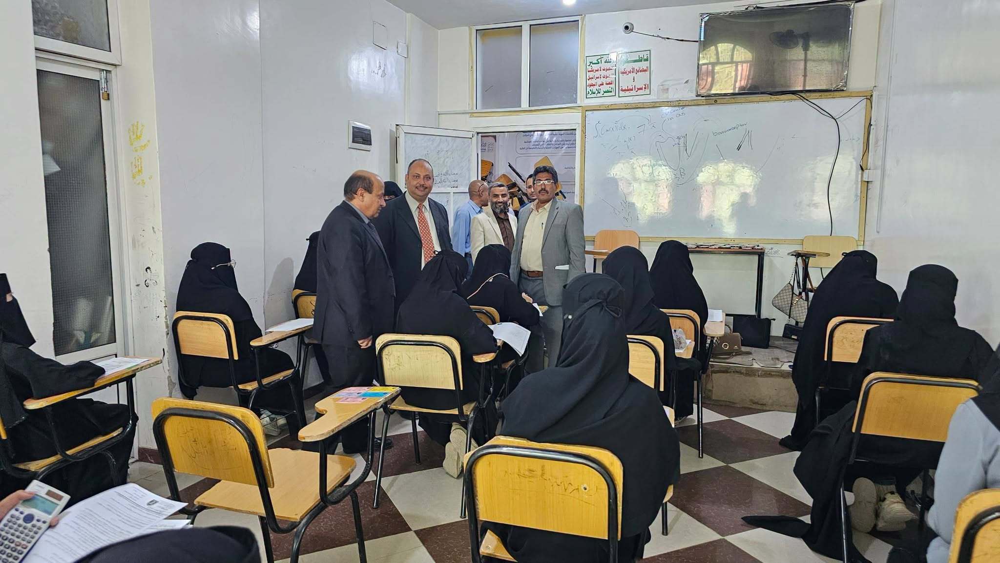 تدشين الاختبارات النهائية في جامعة الناصر للعام الجامعي 1448هـ