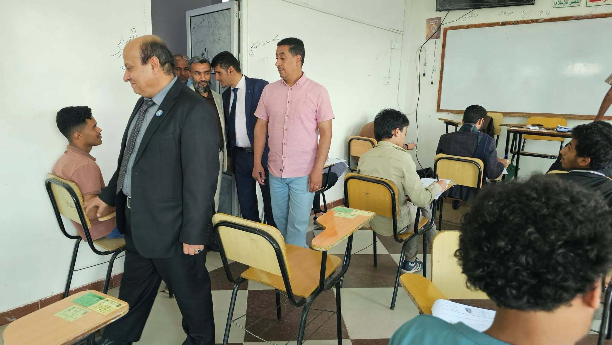 تدشين الاختبارات النهائية في جامعة الناصر للعام الجامعي 1448هـ