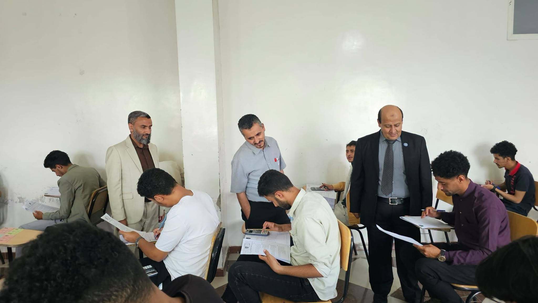 تدشين الاختبارات النهائية في جامعة الناصر للعام الجامعي 1448هـ