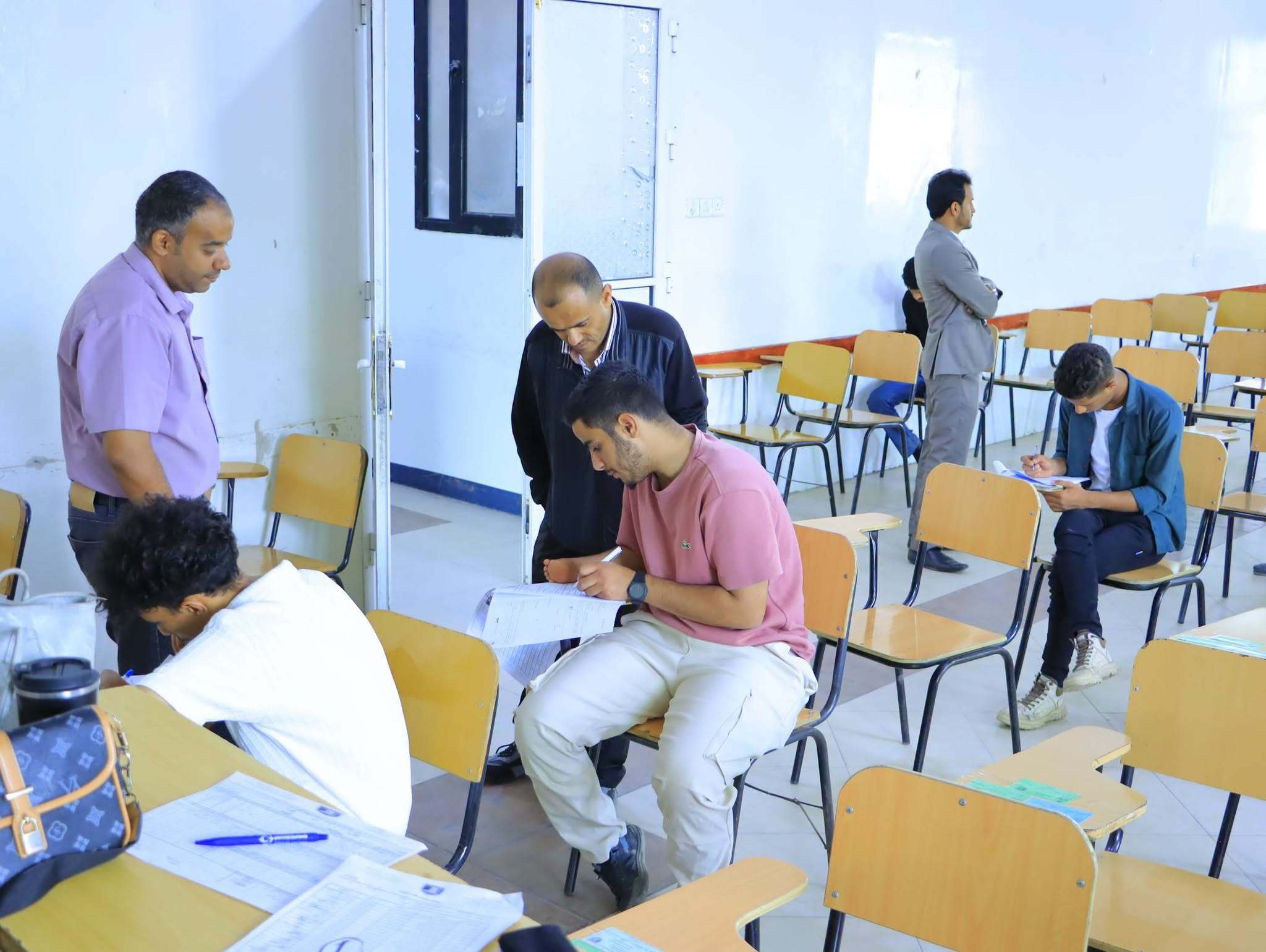 تدشين الاختبارات النهائية في جامعة الناصر للعام الجامعي 1448هـ