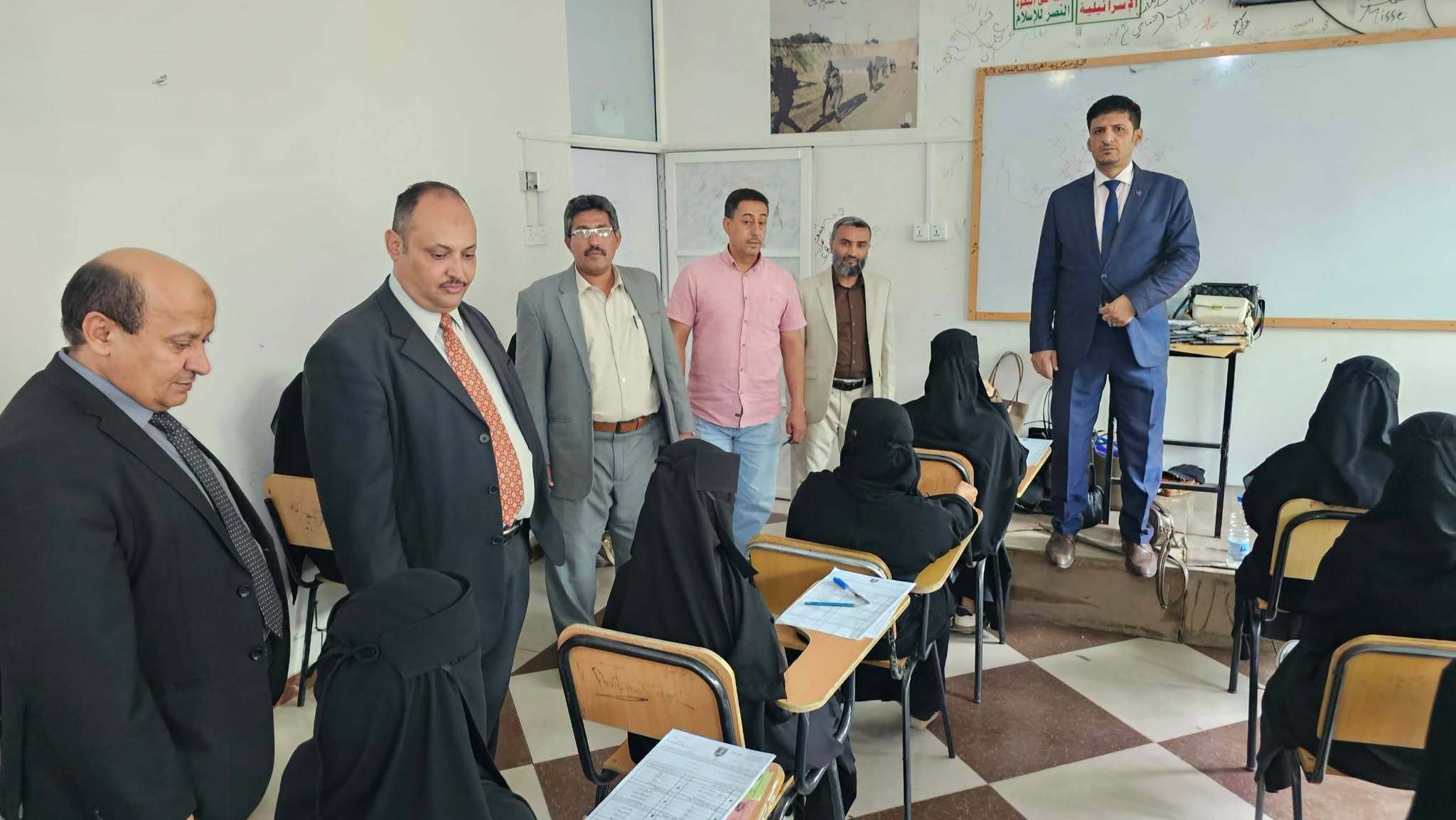 تدشين الاختبارات النهائية في جامعة الناصر للعام الجامعي 1448هـ