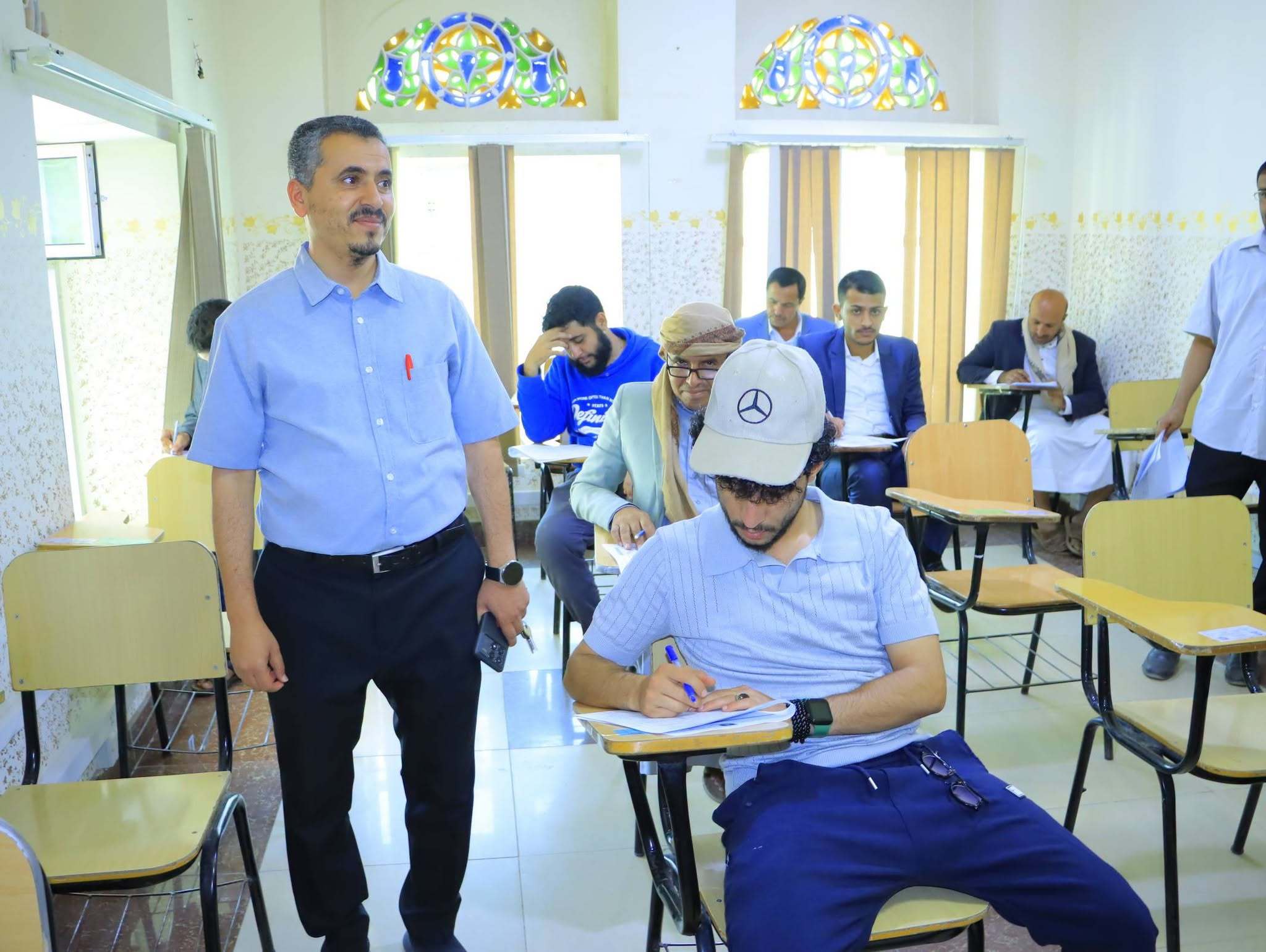 تدشين الاختبارات النهائية في جامعة الناصر للعام الجامعي 1448هـ